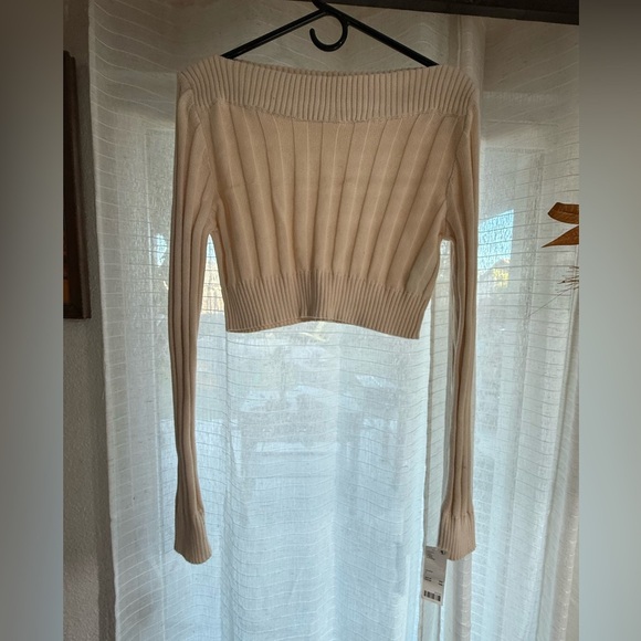 Anthropology crop top sweater - Picture 1 of 3